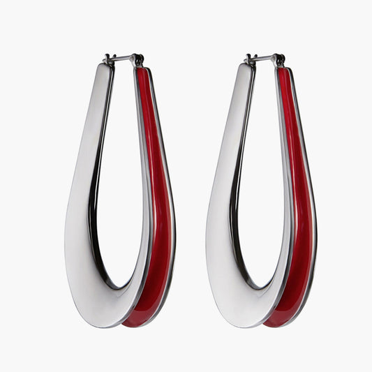 Ellipse Hoops Enamel M