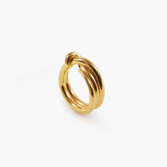 Bague Unity Double Vermeil