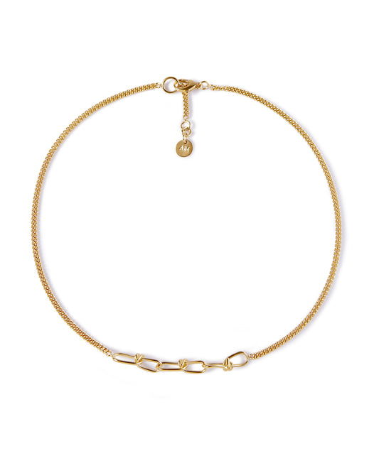 Collier Chaîne Wire XS Vermeil